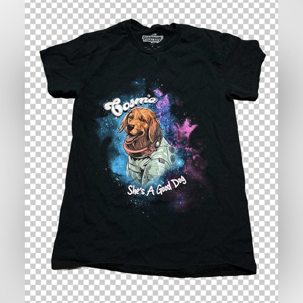 Women’s Marvel Guardians of the Galaxy Cosmo She’s a Good Dog T-shirt